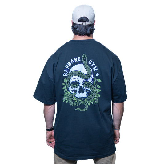 Oversized t-shirt - Snake n' Skull