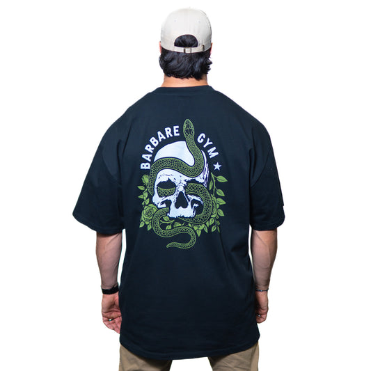 Oversized t-shirt - Snake n' Skull