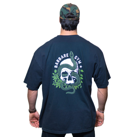 Oversized t-shirt - Snake n' Skull