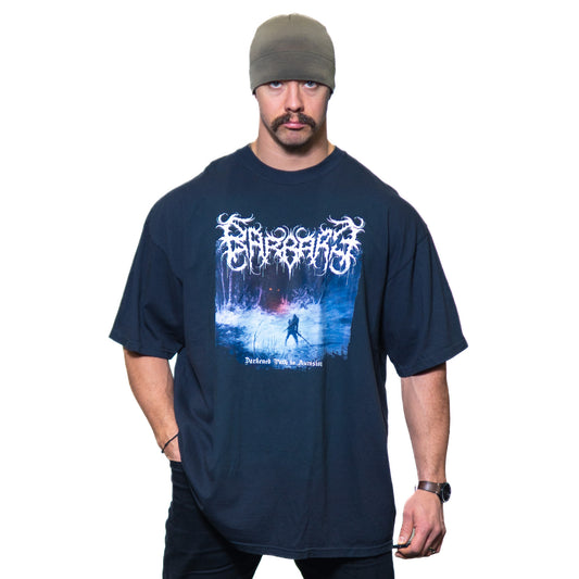 Oversized t-shirt - Black Metal