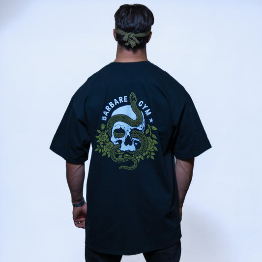 Oversized t-shirt - Snake n' Skull