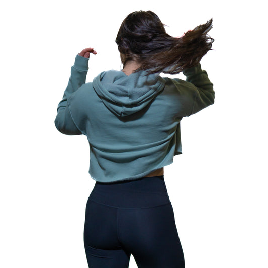 Hoodie Crop Top - BG